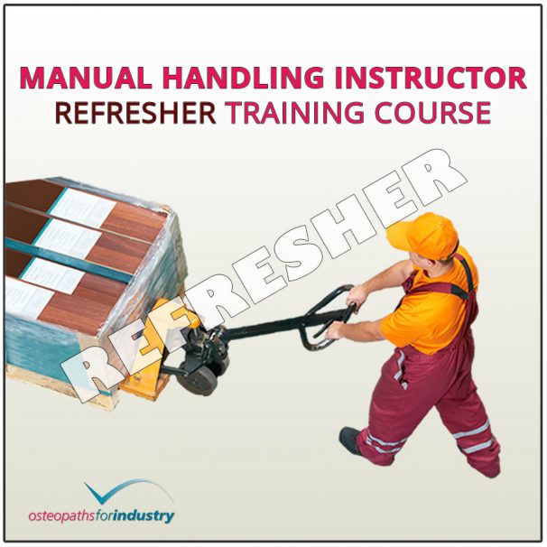 Book a Manual Handling Instructor REFRESHER course course